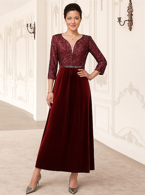 green emerald velvet dress Elegant Pink Burgundy Dubai Short Evening Dresses for Wedding Party SF057, Pink Burgundy / 8
