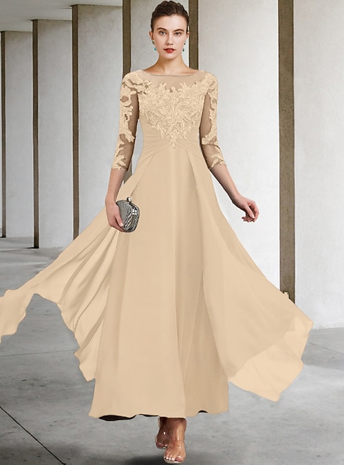 beige cocktail dress for wedding guest Fall Wedding Guest Dress Champagne V-Neck Sleeveless Slit Maxi Dress-chiclody, Champagne US2
