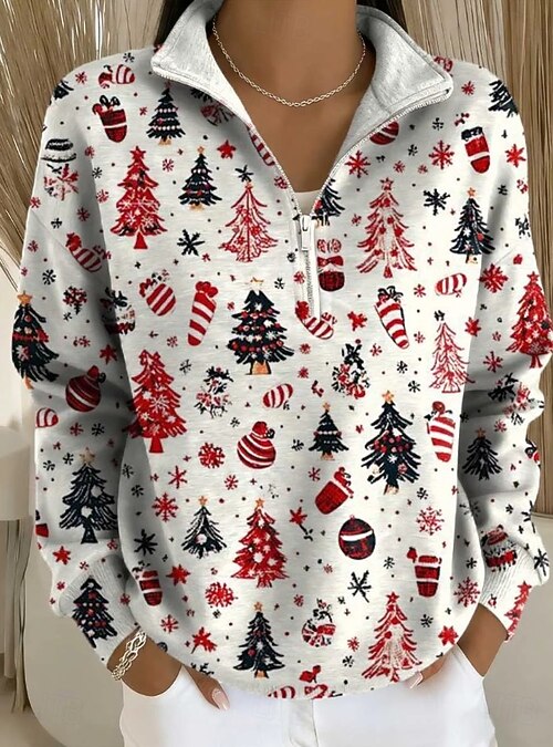 Sudadera Con Capucha De Bt Friends Para Mujer, Suéter Kawaii Rosa Con Árbol De Navidad, Regalo
