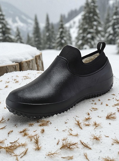 fleece lined dress shoes Amazon.com | Men's High-Top Winter Warm Fleece-Lined Mid-Cut Business Leather Dress Shoes, Side Zip Design Comfortable for Office Occasions for Men(Black,6.5)
