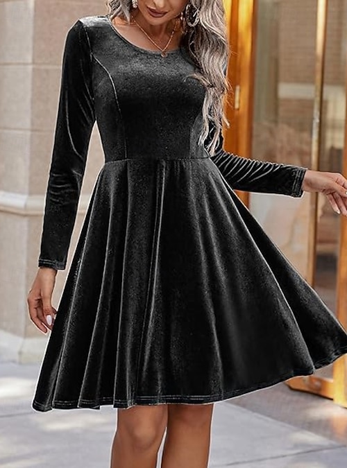 stylish party short dress Off-Shoulder Short Party Dress with Sweetheart Bodice Black / Large