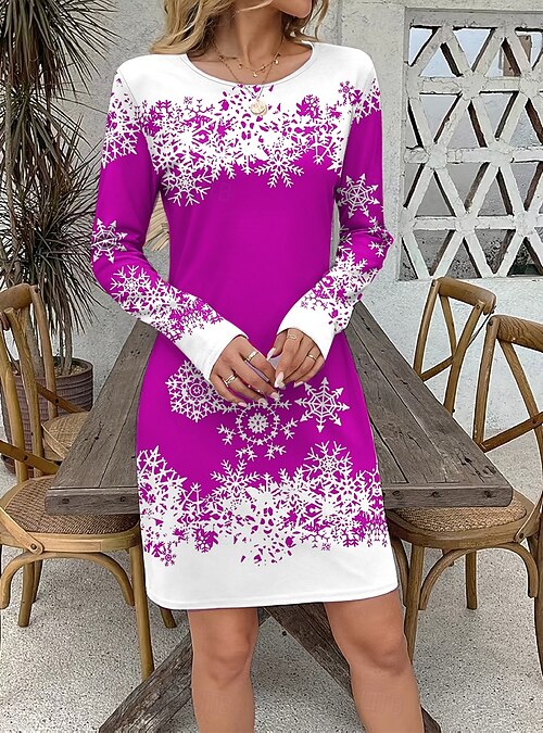 white christmas dresses Tinsel Tree Christmas Sweater Dress main image 0