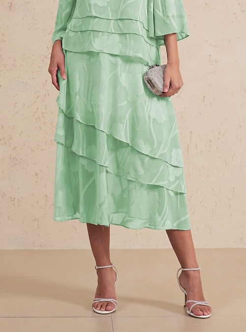 sage green mid length dress Pretty Petals Floral Bodycon Slit Midi Dress