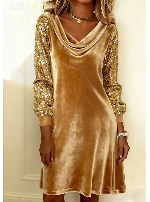 white christmas dresses Winter Night Mini Dress main image 0