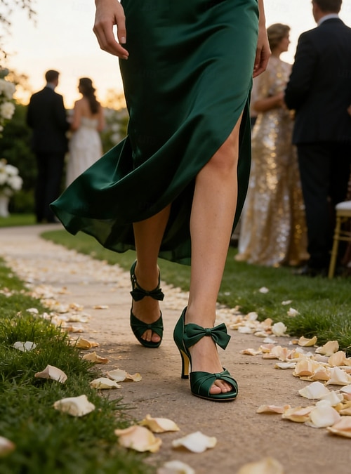 green shoes wedding dress A Self Portrait Dress & Green Shoes for a London Elopement / Micro Wedding