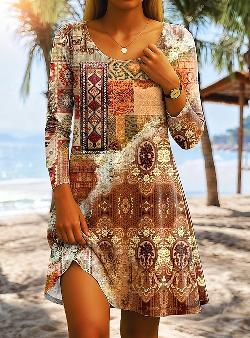 rustic linen dress Jardin Linen Dress main image 0