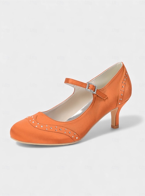 orange dress navy shoes Oxfords