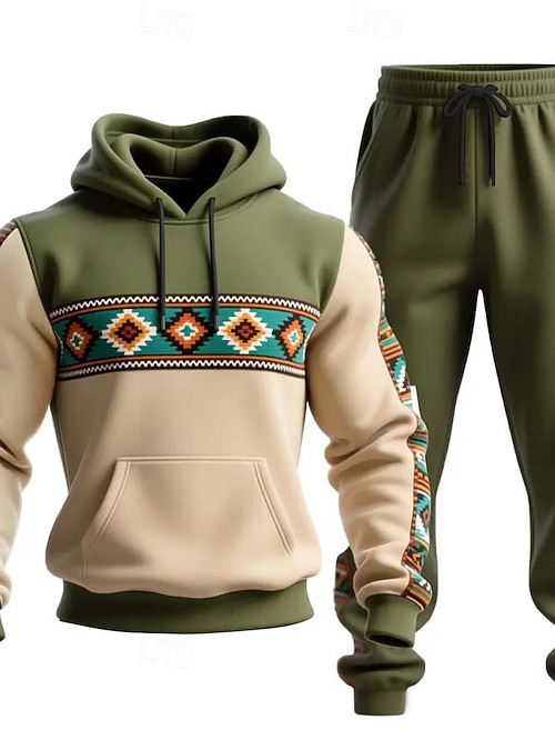 2022 Herfst Winter Warm Heren Sets Rits Hoodies Fleece Sport Past Jas Casual Sweatshirts Trainingspak Sportkleding Joggingbroek kopen vanaf een prijs van 6.51