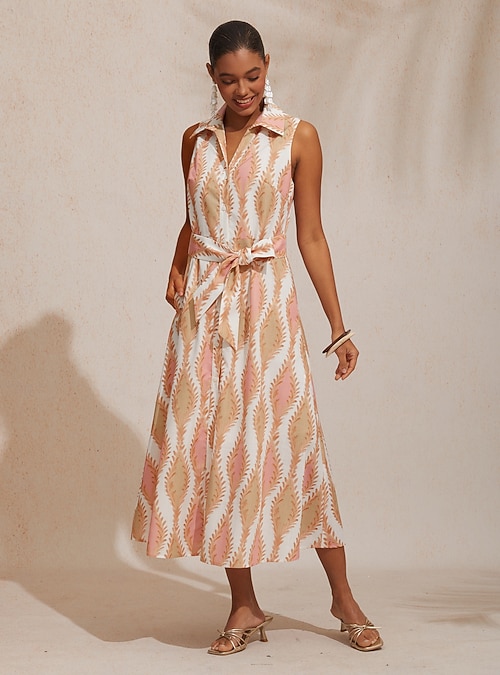 lightinthebox casual dresses A Line Maxi Dress Shirt Collar Belted Pocket Vacation 2026