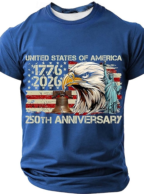 PME Legend T-shirt korte mouw ronde hals streep salute blue PTSS2406595-5281