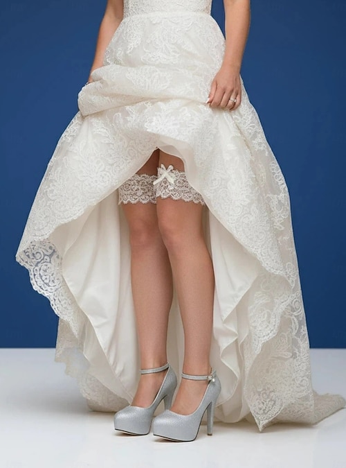 silver shoes with white wedding dress Silver Wedding Heels Glitter Bride Shoes Sparkly Bridal Pumps With Bow  Shiny Wedding High Heels Silver Pointed Toe Heels White Bridal Shoes