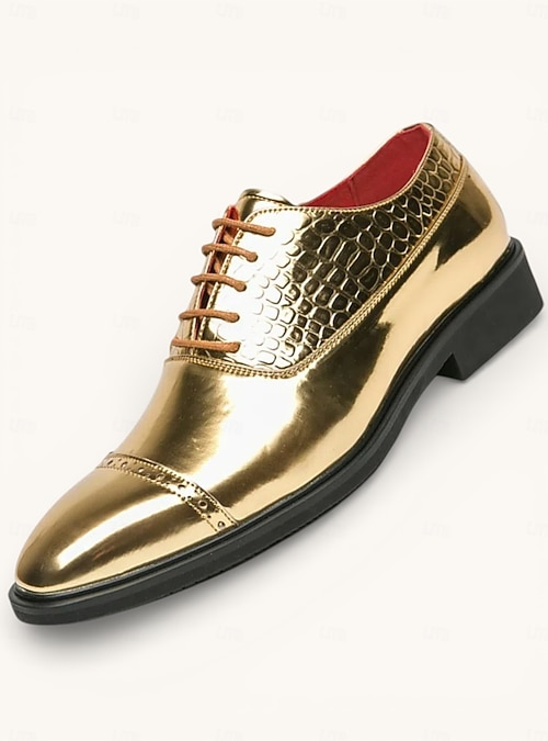 comfortable gold dress shoes Amazon.com | EGGDK Women's Sequined Closed Pointed Toe Chunky Heel Pumps Comfortable Mid Block Heel Slip-On Dress Shoes for Party Date Prom Wedding ( Gold 3cm,4.5)
