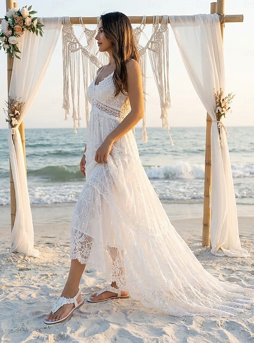 Women's White Floral Beach Wedding Sandals - Flat Bridal Party Flip Flops with Flower Detail, Comfortable Bridesmaid Shoes for Outdoor Summer Weddings Women's White Floral Beach Wedding Sandals - Flat Bridal Party Flip Flops with Flower Detail, Comfortable Bridesmaid Shoes for Outdoor Summer Weddings