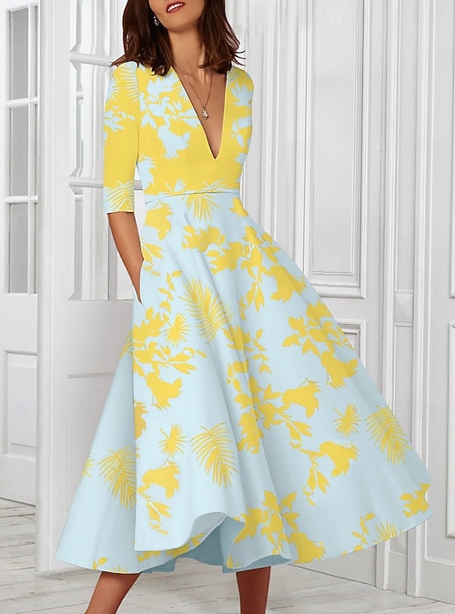 a line garden party dress Garden Party Maxi Dress main image 1