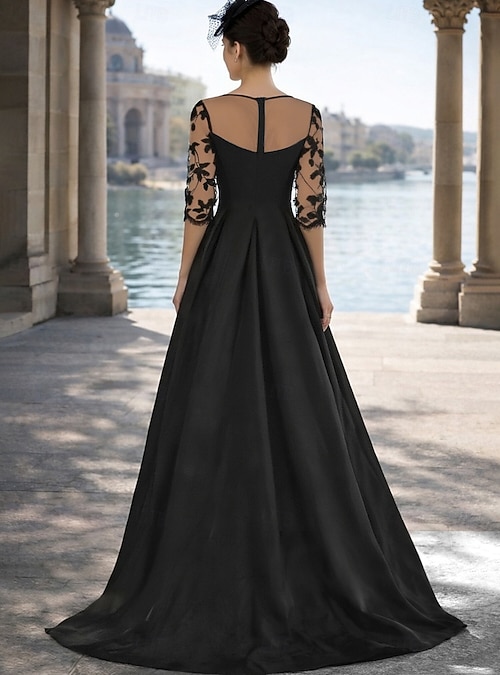 green emerald velvet dress FANDEE Maxi Dress for Women Casual 3/4 Sleeve V Neck Semi Formal Fit and Flare  Dress Classy High Waist Wedding Guest Dresses Black Large at Amazon Women's  Clothing store