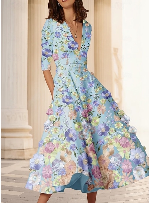 strapless open back dress Buy Pink & Blue Dresses for Women Half in Half A Line main image 1