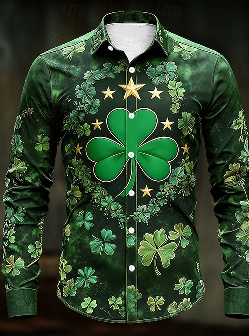 Linda Camisa De Trébol De Cuatro Hojas De San Patricio, Camiseta