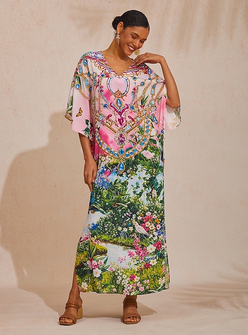 jungle party dress | Jag Joyfolie Womens Ani Dress in Jungle Vintage 1950's Jungle Green Party