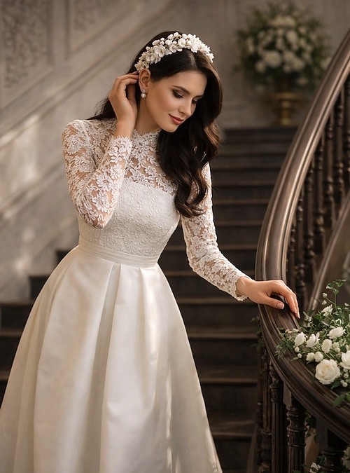 open lace back dress Jane Summers Isabella Backless Short White Rehearsal Dinner and Wedding Dress 2 / White with Blush Pink Ribbon , Female , Adult