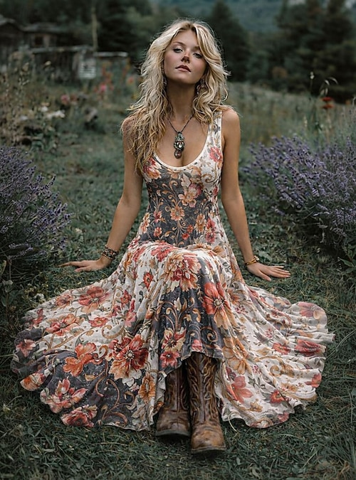 hutch tiered corset dress 