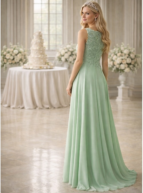 Two Piece Dress Sets Floor Length Wedding Guest Dress Mother of the Bride Dress Sleeveless Square Neck Elegant Simple Formal Wedding Guest Formal Evening Chiffon with Solid Color 2026 - $157.99 Two Piece Dress Sets Floor Length Wedding Guest Dress Mother of the Bride Dress Sleeveless Square Neck Elegant Simple Formal Wedding Guest Formal Evening Chiffon with Solid Color 2026 - $157.99