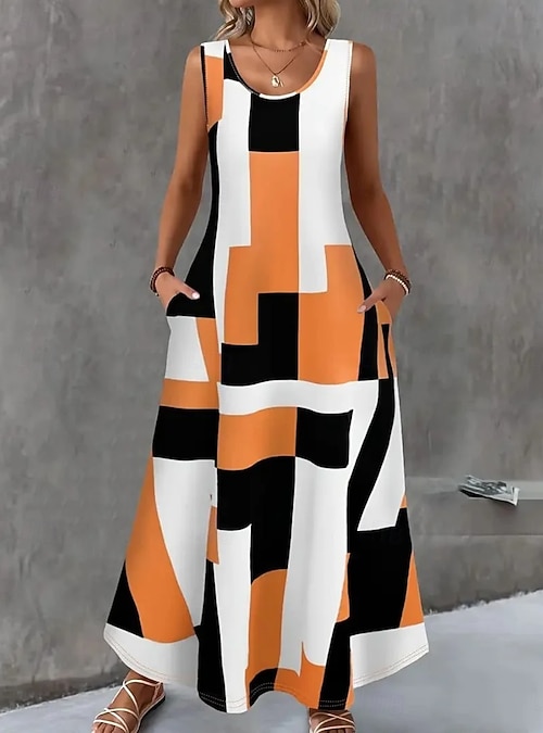 orange a line tank dress Orange Tank Dress (2XL)