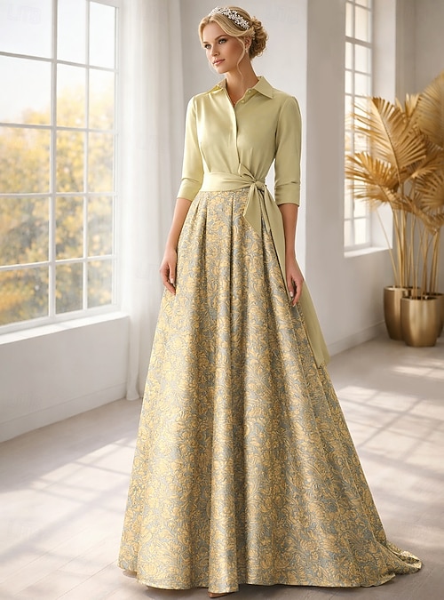 elegant shirt dress for wedding DAZY Elegant Off-White Chiffon Pleated Shirt Dress With Long  Sleeves,Cinched Waist Knee-Length Evening Wedding Party Autumn Tea Party  Clothes For Women