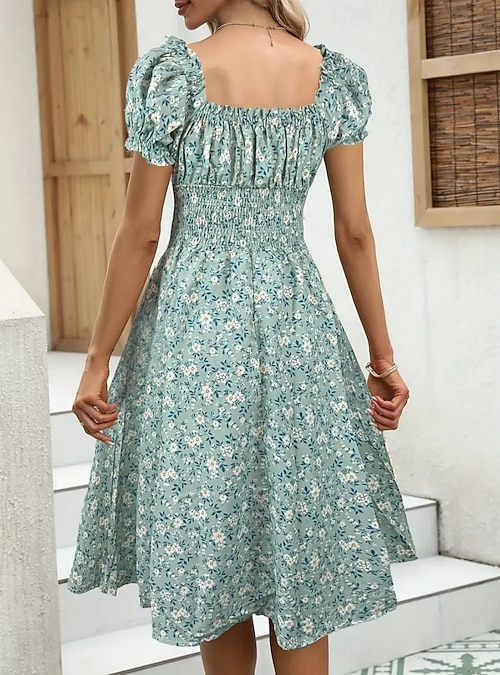 cowboy dressed in white linen Mira Linen Mini Dress main image 1