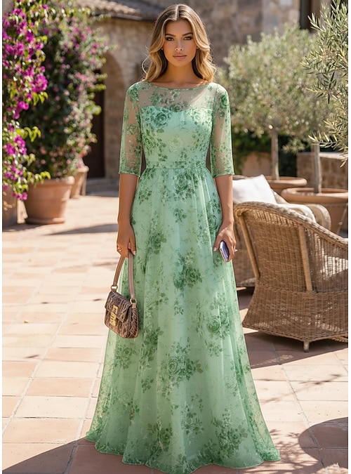 pink or green dress illusion Clarisse 62263 - Long Ballgown Dress