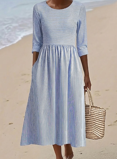 midi denim shirt dress womens bhme Sherry Denim Midi Dress