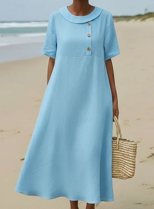 short loose summer dresses Amazon.com: Generic Summer Dresses for Women 2024 Casual Plain Simple T-Shirt Loose Dress Short Sleeve Solid Tunic Crew Neck Mini Dress Black, Small : Clothing, Shoes & Jewelry