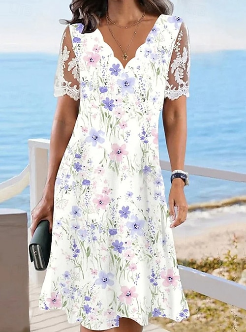 slip on summer dresses Summer Slip Dresses for Women Spaghetti Strap Midi Sun Dress Cute Casu –  Belle Poque Offcial main image 0