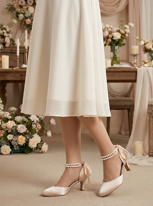 wedding shoes for satin dress Wedding Dress Satin White Shoes Court Shoes For Satin White Wedding Shoes White Bridal Heels