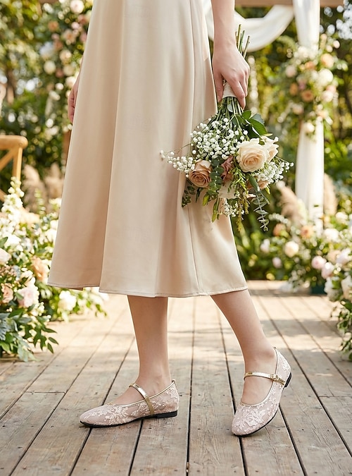 flats with bridesmaid dress Closed toe black flats shoes for bridesmaid? : r/Weddingattireapproval