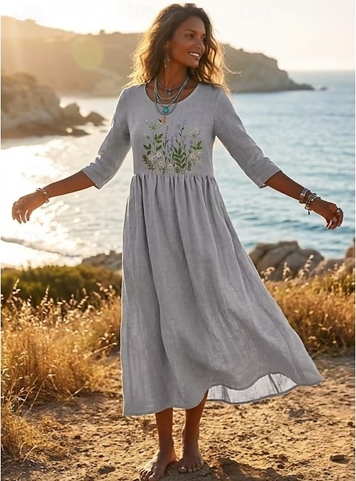 light purple dress casual Women's Sweet New Days Dress, Purple