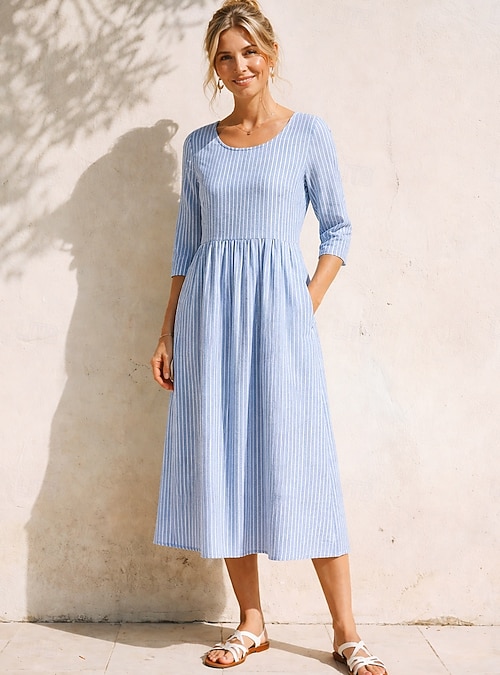 crochet indian dress Eddy Knit Indian / M Size:XS/8 Neu reformation navy blue silk 35 cm (12