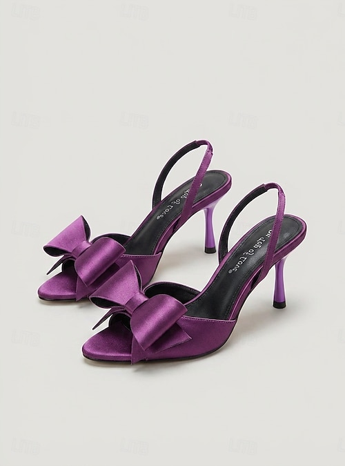 ladies purple dress shoes Purple Dress Shoes For Weddings Open Toe Purple Heels Lilac Coloured Shoes Women Purple Crystal