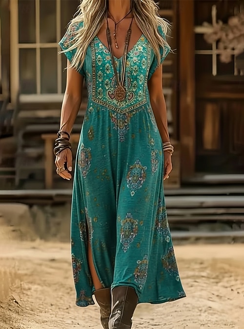 princess polly baby blue dress Summer Boho Dress for Women – Off Shoulder Short Sleeve Pleated Drawstring  Flowy Casual Maxi Dress,Khaki,Small : Target