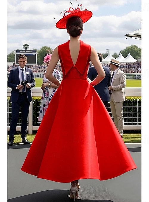 formal dress ankle length A-line Ankle-length Prom Dresses with Double Straps loveangeldress