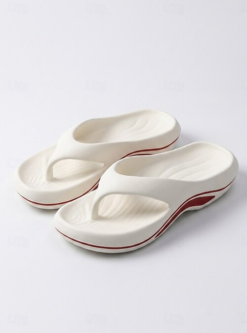 Unisex Flip Flops, Thong Sandals with Arch Support, Lightweight EVA Beach Xucatan Unisex EVA Flip Flops, Molded Thick Sole Thong  main image 3
