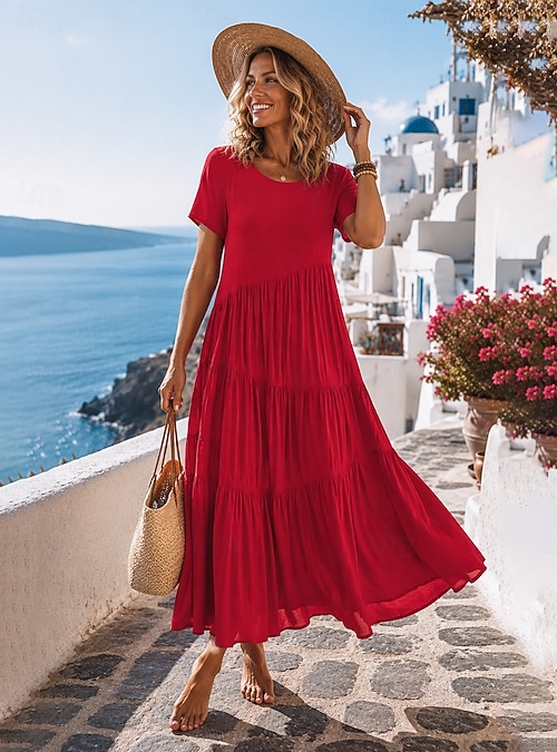 ruffled pleated asymmetric dress Alani asymmetric ruffled pleated cotton-twill gown - pink