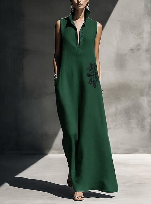 green apricot dress Ruffle Cotton Milkmaid Midi Dress