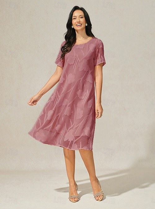 dusty pink shift dress Women's Dusty Pink Chiffon Belt Wrap Mini Shift Dress