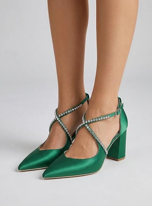 emerald green dress shoes womens Flora Women's Embroidered Boots (Emerald Green), 12
