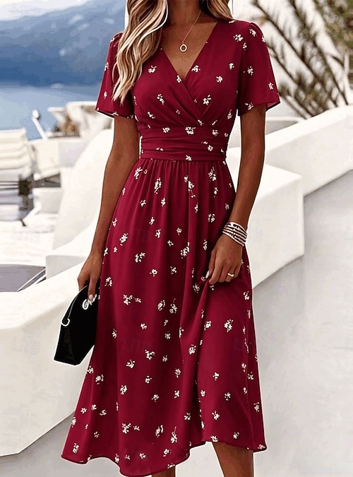 gold dresses for birthday Sunnypetal Flower Girl Dress Bow Long Sleeves Prom Girl With Train Size Bust Waist cm hsoverstock Celebrity Luxury Birthday Party Color:Claret