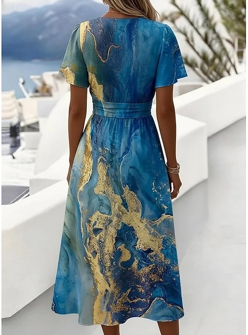 boho midi wrap dress Flamenco Boho Wrap Maxi Dress