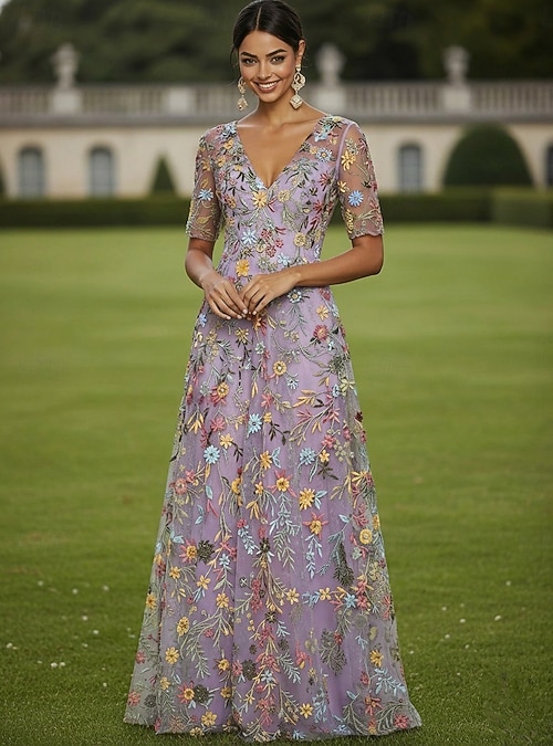 teri jon a line dress Teri Jon 69224 – After Five Fashion main image 1