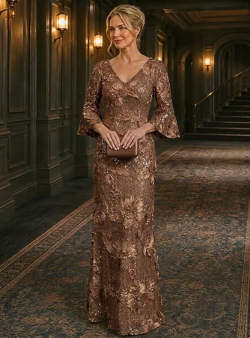 brown dress for engagement party Engagement Party Outfits For Guests