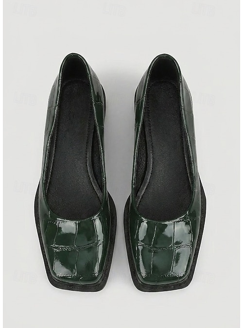 womens dark green dress shoes Alice Emerald Green Shoes With Crystal Brooch | Ginissima
