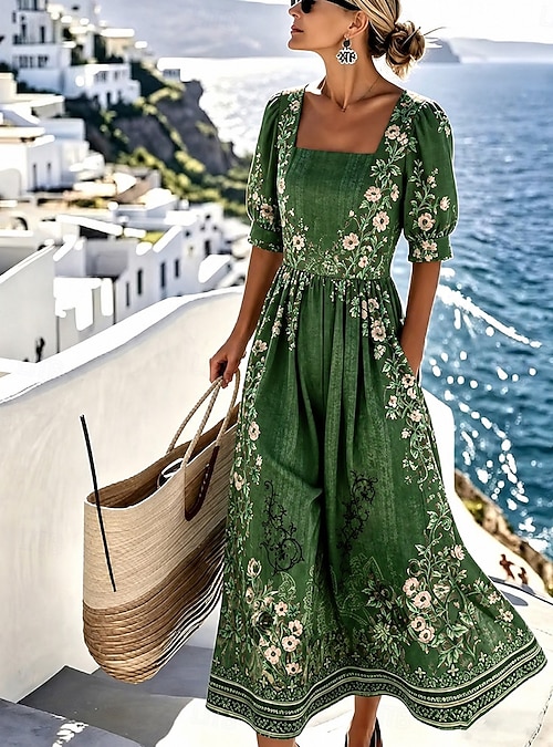 a line holiday dress Zapakasa Women Olive Velvet Long Party with Sleeves V-Neck Evening Dress Maxi Long Dress Cute A line Sleeveless Royal